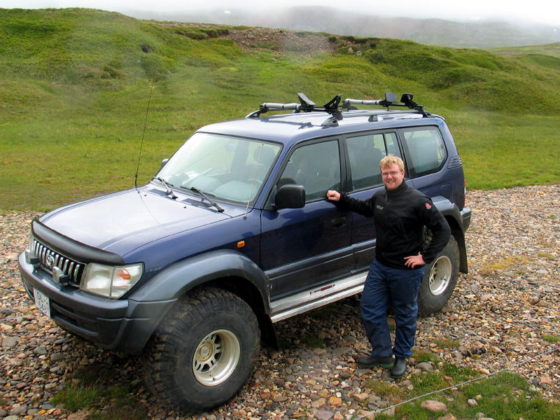Palmi, a local kayaker, took us for a day of offroading, Iceland style.