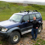 Palmi, a local kayaker, took us for a day of offroading, Iceland style.