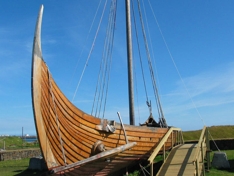 Reconstructed Viking Ship, Islendingur (the Icelander). Sailed to New York.