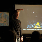 Shaking off jetlag, I gave a lecture about my circumnavigation of Newfoundland  in downtown Gothenburg.
