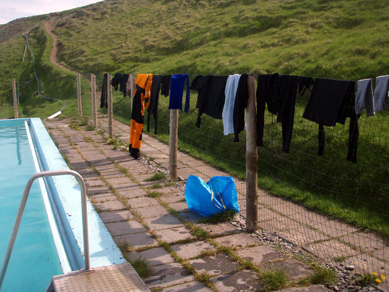 First chores were waiting– some laundry needed to be done!